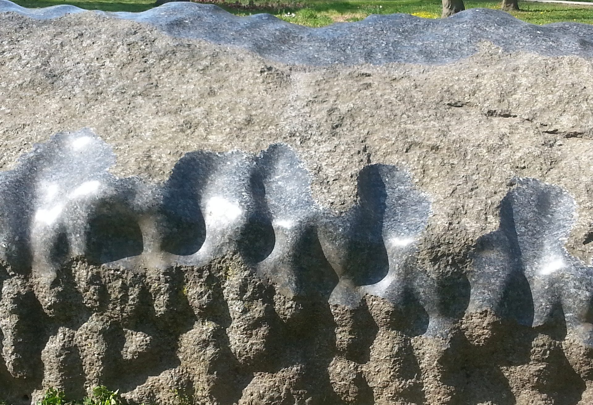 Skulptur – Oberflächendetail